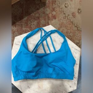 VS Blue Strappy Sports Bra (210)